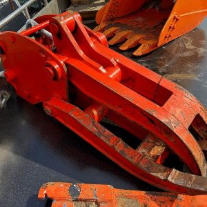 TAGUCHI GV-122L ★ Parts & Attachment ★ Hydraulic Grapple for 0.45m3, PIN dia.:60mm - изображение 3