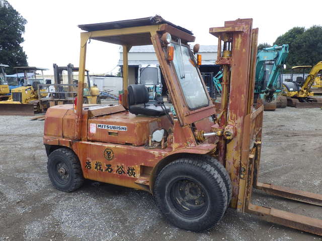 MITSUBISHI FD40 ★ Forklift ★ Winch installed truck is necessary for loading 要ウインチ付きトラックでの引き取り