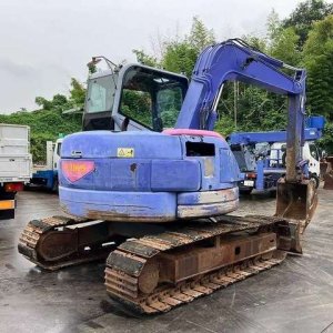 KOMATSU PC78US-5 ★ Excavator ★ 450G+Pad, Blade, CAB, A/C - Image 6