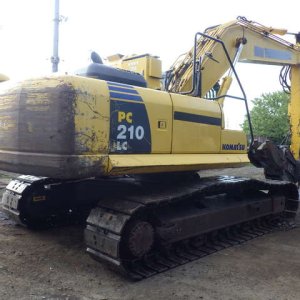 KOMATSU PC210LC-8N1 ★ Excavator ★ F, Link-CAB, Rotary Grapple, Piping, - Image 6