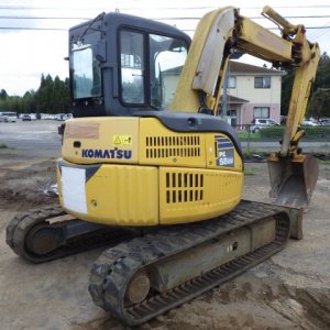 KOMATSU PC58UU-5 ★ Excavator ★ 400R, CAB, Blade, A/C - Image 5