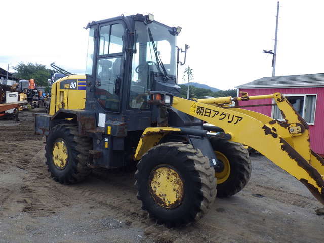 KOMATSU WA80-8 ★ Loader(Crawled/Wheeled) ★ CAB, BKT, Long Arm, A/C, 30,157km
