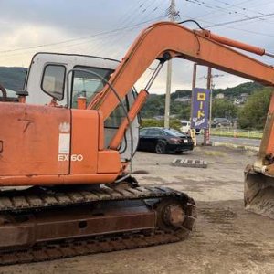 HITACHI EX60-5 ★ Excavator ★ G+Pad, Slope BKT, w/Standard Bucket - Image 6