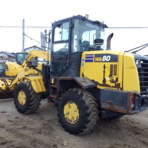 KOMATSU WA80-8 ★ Loader(Crawled/Wheeled) ★ CAB, BKT, Long Arm, A/C, 30,157km - Image 8