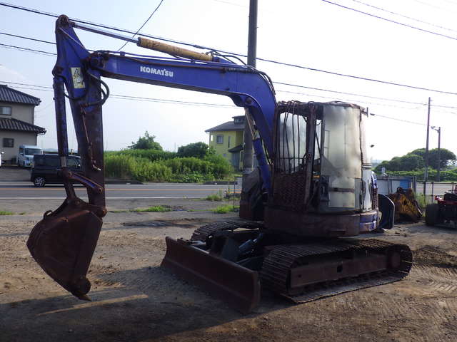 KOMATSU PC78US-5 ★ Excavator ★ G, Blade, Piping