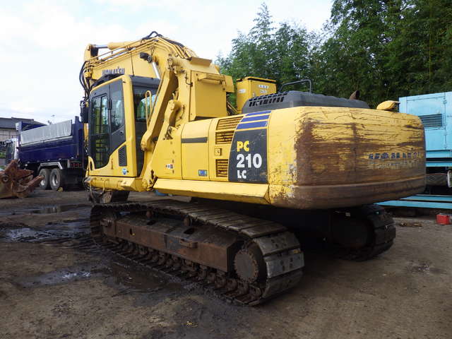 KOMATSU PC210LC-8N1 ★ Excavator ★ F, Link-CAB, Rotary Grapple, Piping,