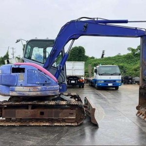 KOMATSU PC78US-5 ★ Excavator ★ 450G+Pad, Blade, CAB, A/C - Image 7