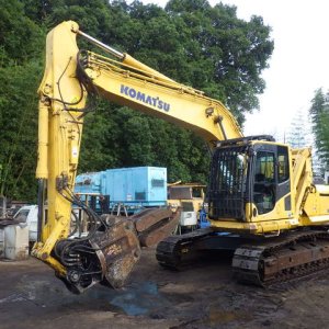 KOMATSU PC210LC-8N1 ★ Excavator ★ F, Link-CAB, Rotary Grapple, Piping, - Image 1