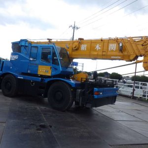 KOMATSU LW250-5 ★ Crane ★ Hook(24t, Aux.), H-Outrigger, 153,141km, 揚検なし - Image 4
