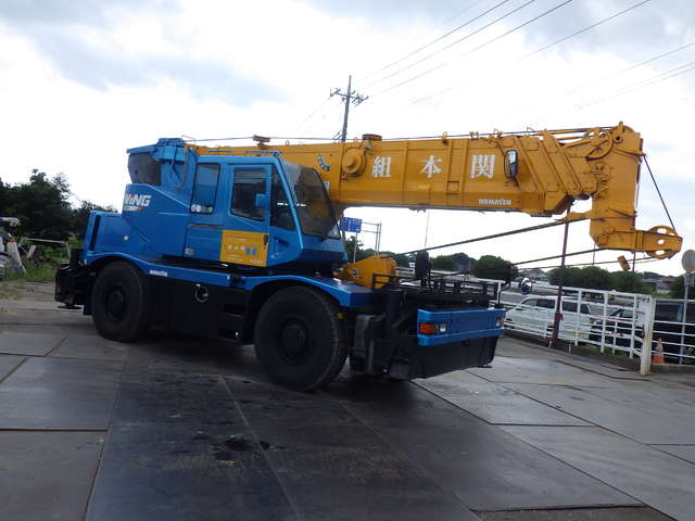 KOMATSU LW250-5 ★ Crane ★ Hook(24t, Aux.), H-Outrigger, 153,141km, 揚検なし