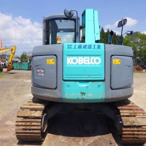 KOBELCO SK75UR-5 ★ Excavator ★ 450G+PAD, Arm Crane, Blade, Offset Boom, A/C, Multi - Image 7