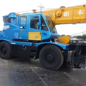 KOMATSU LW250-5 ★ Crane ★ Hook(24t, Aux.), H-Outrigger, 153,141km, 揚検なし - Image 7