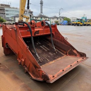 GRAVEL CLEAN SSD07-2 ★ Parts & Attachment ★ Screen Bucket for 0.7m3 - Image 3